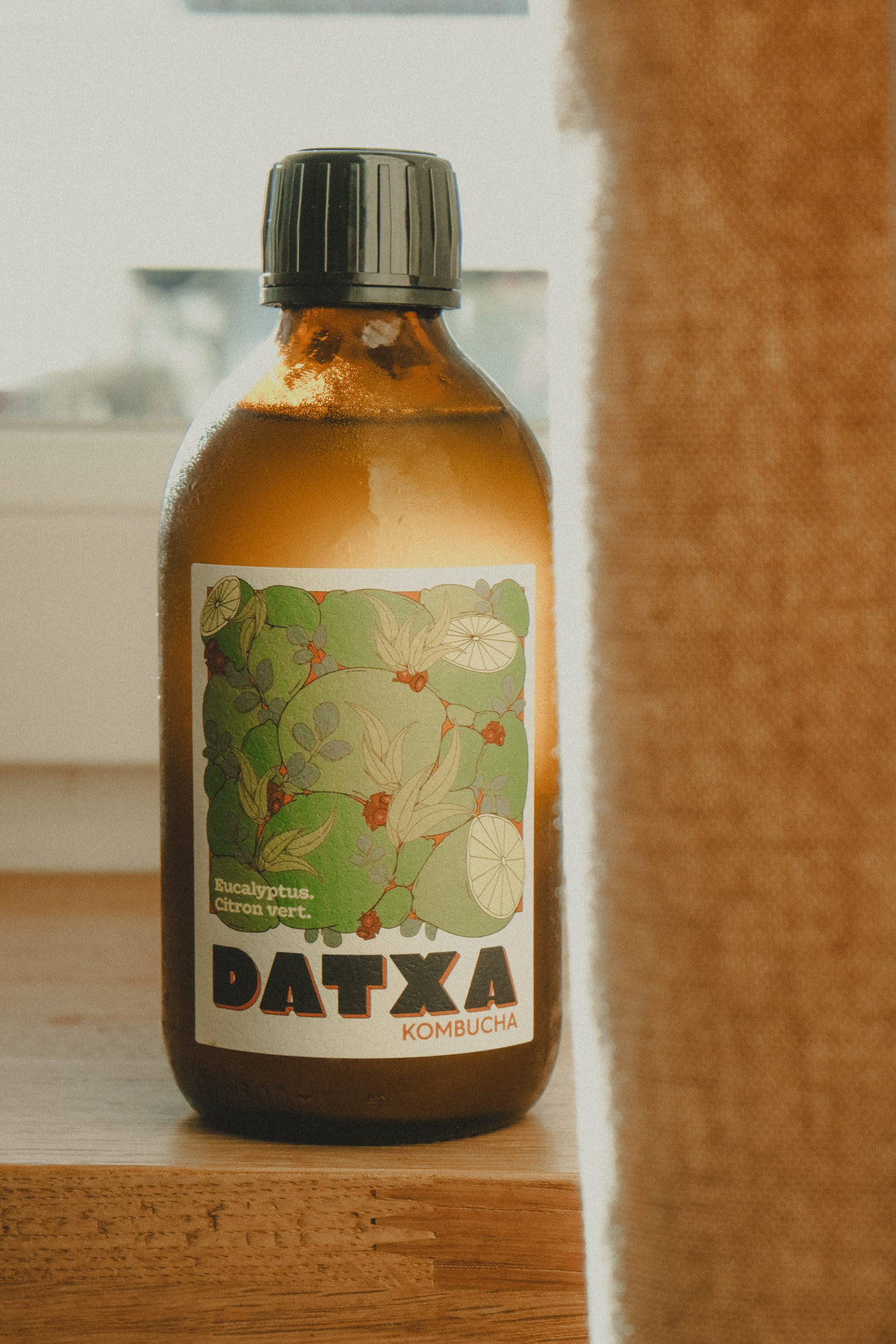 Kombucha Eucalyptus citron vert Bio - 30cl -  Lot de 12 bouteilles