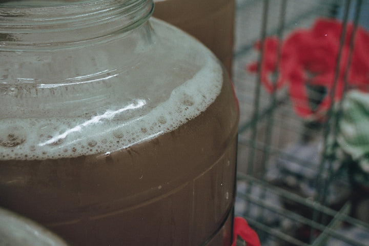 Notre procédé a été mis au point avec la volonté de recréer les conditions optimales de fermentation 