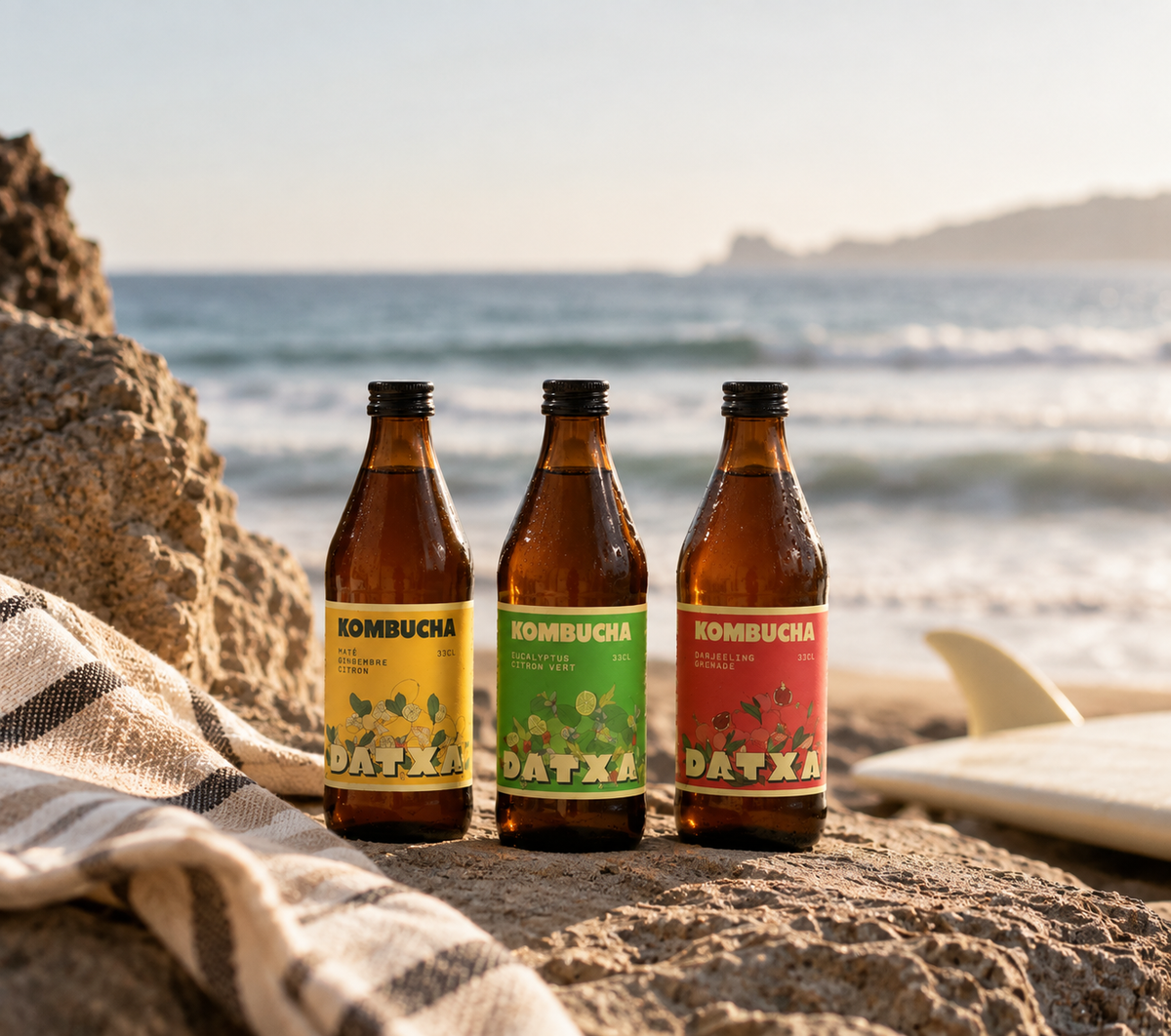 Nos bouteilles de kombucha ont droit à une seconde vie