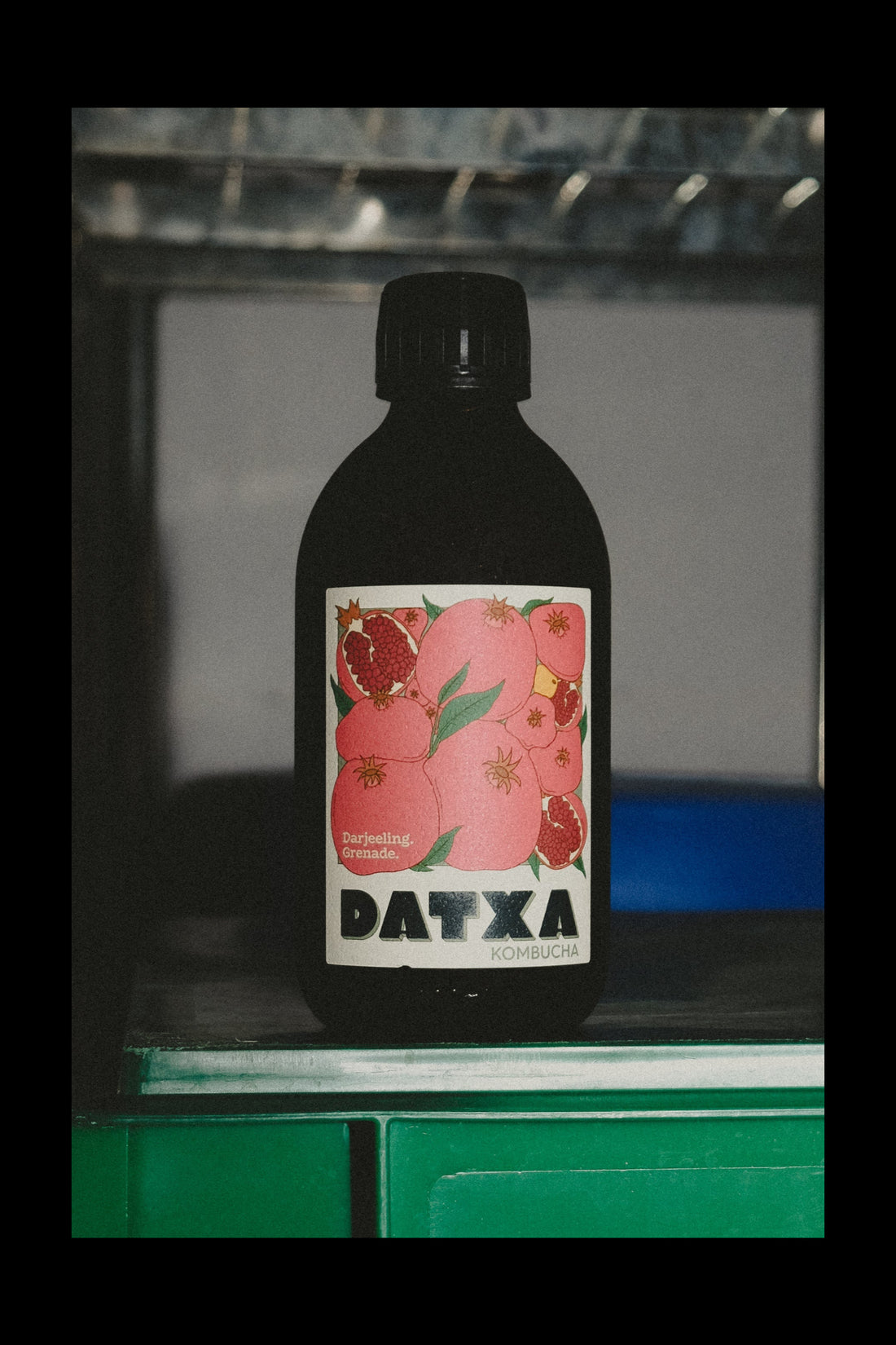 Kombucha Darjeeling Grenade Bio - 30cl - Lot de 12 bouteilles