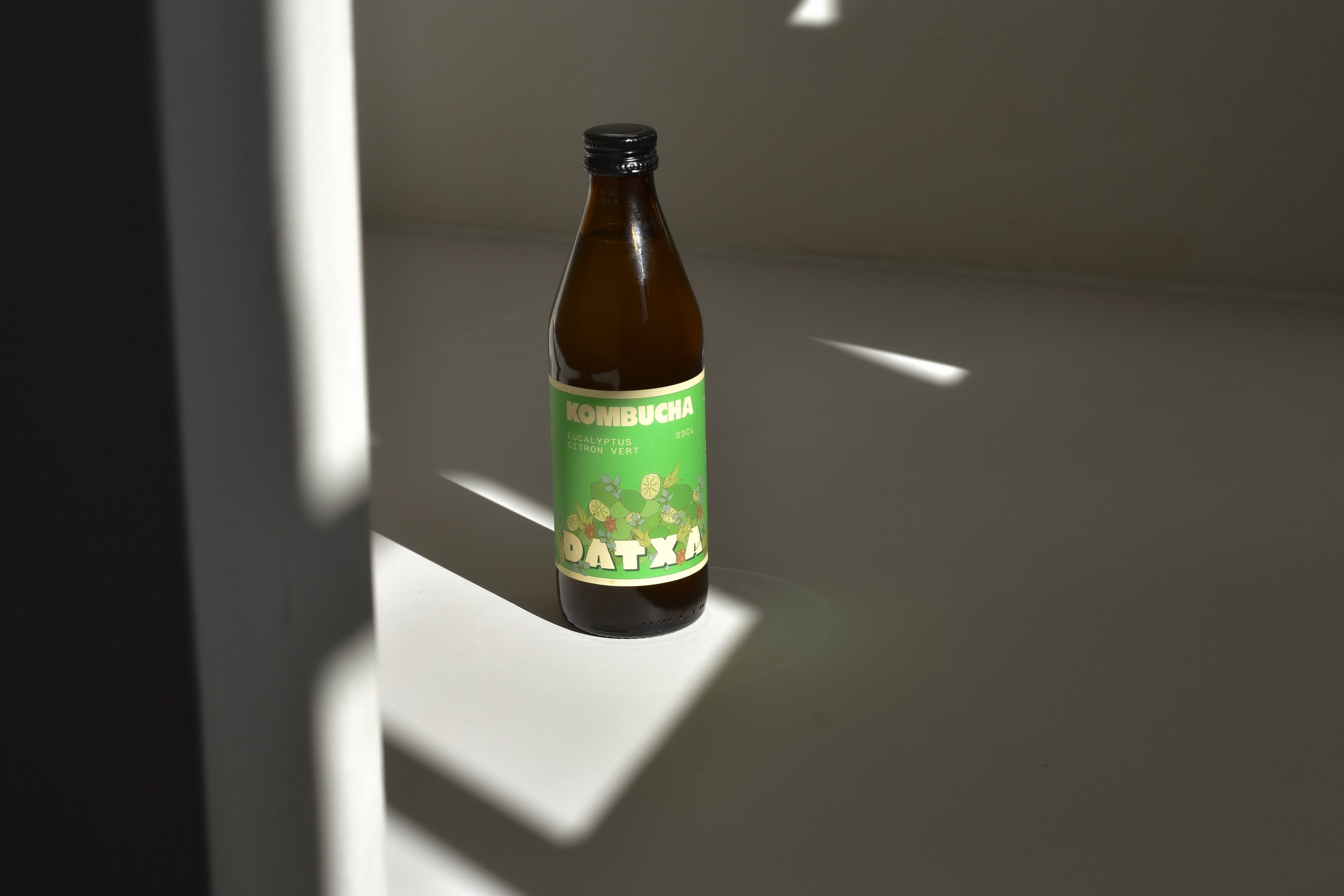 Kombucha Eucalyptus citron vert Bio - 33cl -  Lot de 12 bouteilles