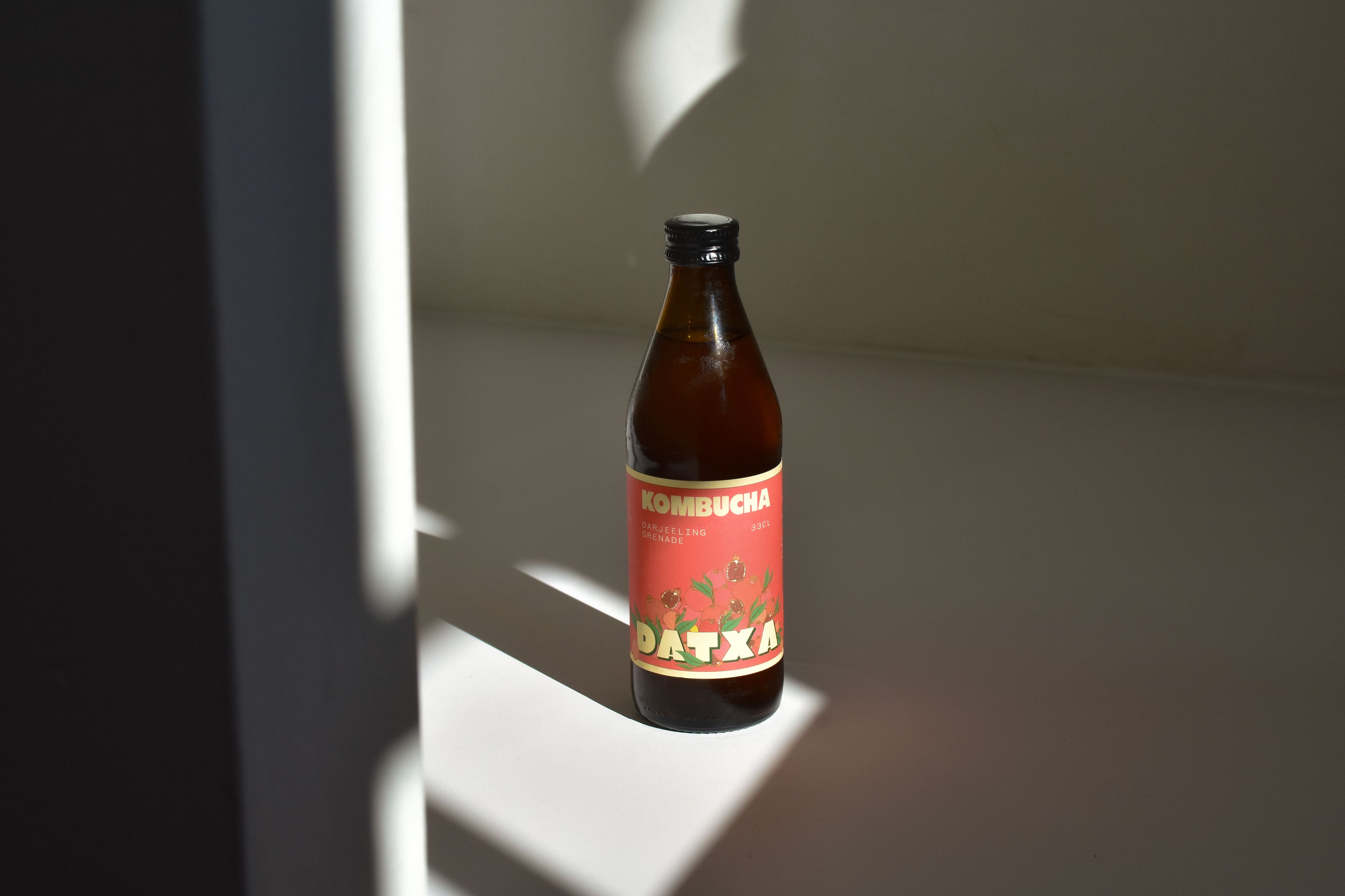 Kombucha Darjeeling Grenade Bio - 30cl - Lot de 12 bouteilles