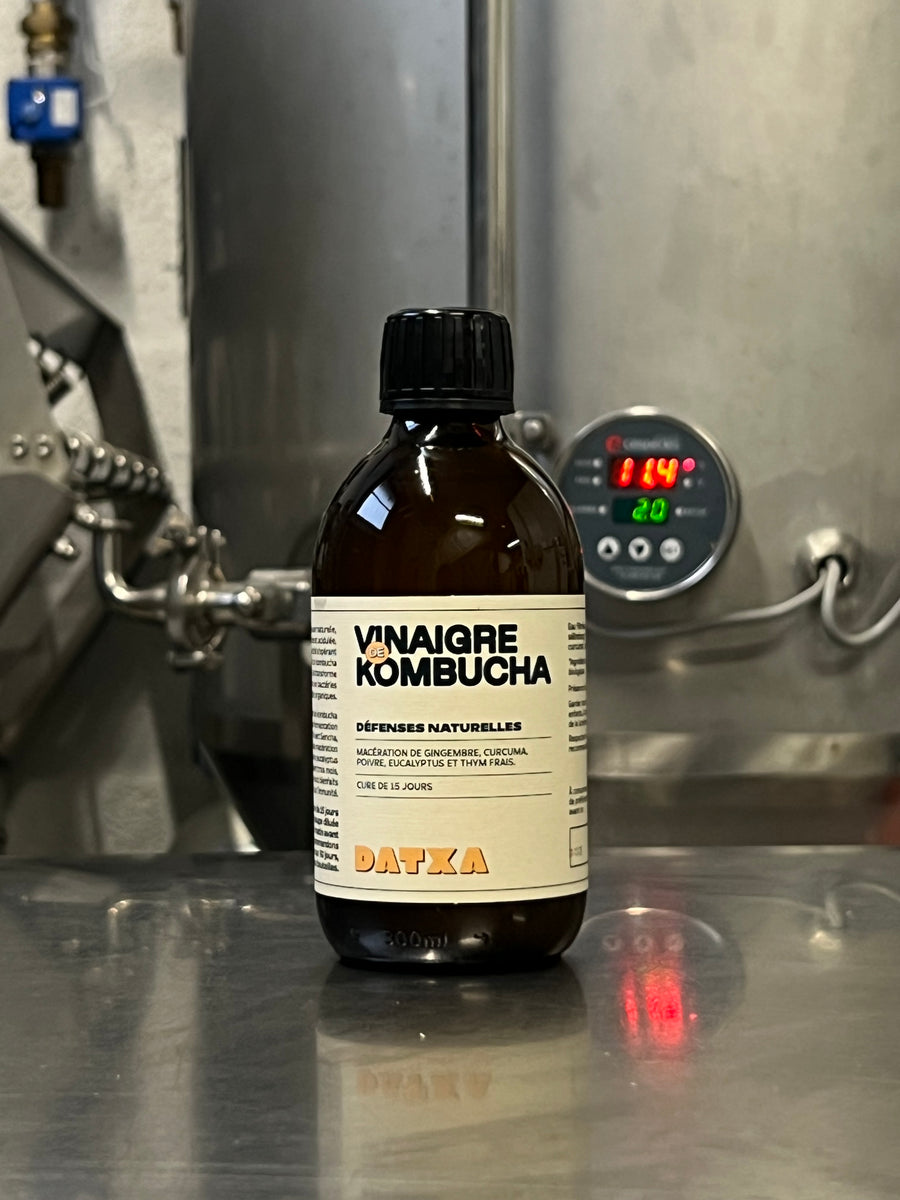 Vinaigre de Kombucha Datxa – Bio & défenses naturelles - Lot de 6 bouteilles
