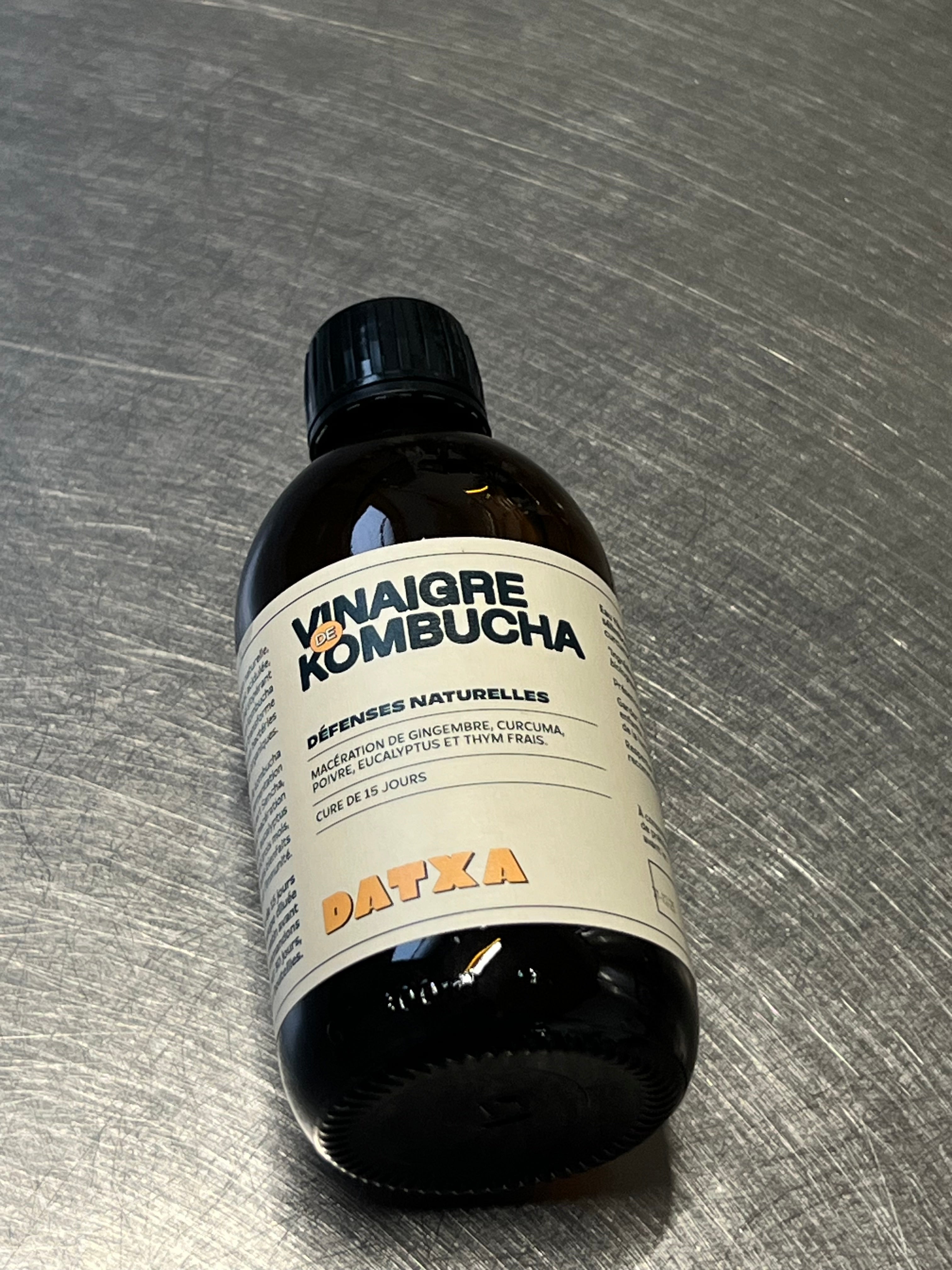 Vinaigre de Kombucha Datxa – Bio & défenses naturelles - Lot de 6 bouteilles