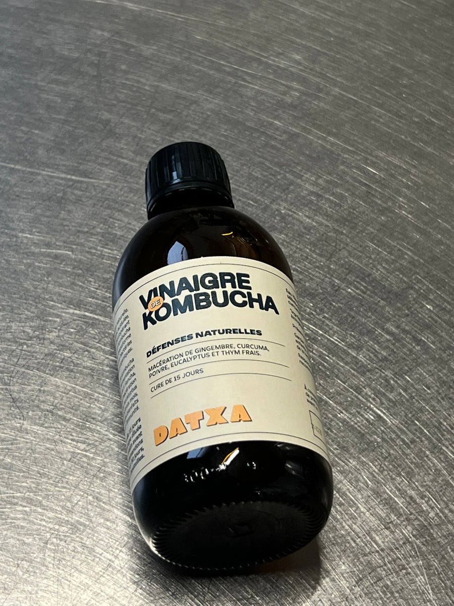 Vinaigre de Kombucha Datxa – Bio & défenses naturelles - Lot de 6 bouteilles